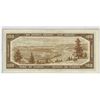 Image 2 : 1954 BANK OF CANADA - $100.00 BANKNOTE - CUTTING ERROR-RIGHT BORDER MISSING