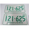 Image 3 : LOT OF LICENSE PLATE PAIRS (1967, 1968, 1969, 1970) *SASK.*