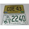 Image 3 : LOT OF 4 YUKON LICENSE PLATES