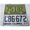 Image 2 : LOT OF FOUR BRITSH COLUMBIA LICENSE PLATES