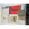 Image 1 : ORIGINAL 1928 OVERLAND 6 & ORIGINAL 1949 CHEVROLET SALES BROCHURES, NASH BODY SHOP MANUAL & PAINT CH