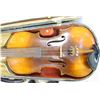 Image 2 : VIOLIN WITH WOODEN CASE (VINTAGE) *NEW STRINGS* (ATONIS STRADIVARIUS-MADE IN GERMANY)
