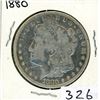 Image 1 : ONE DOLLAR COIN (USA) *1880* (MORGAN) *SILVER*
