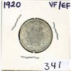Image 1 : TWENTY FIVE CENT COIN (CANADA) *1920* (SILVER)
