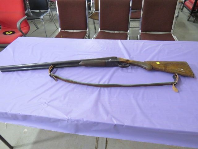 DOUBLE BARREL SHOTGUN (BELGIUM) *ARMAF. LIEGE.* - Schmalz Auctions