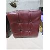 Image 4 : RETRO STOOLS  (REUPHOLSTERED) 1-16"L X 13.5T X 12"W, 1-15"L X 15.5"T X 15"W