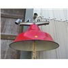 Image 2 : SERVICE STATION LIGHT (RED PORCELAIN)