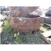 Image 2 : LOT OF 2 STEEL TRACTOR WHEELS (48" X 18")