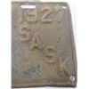 Image 3 : LOT OF 2 LICENSE PLATES (1926, 27) *SASK*