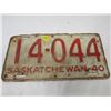 Image 1 : LICENSE PLATE (1940) *SASK*