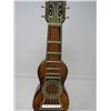 Image 3 : GUITAR SHAPED MUSIC BOX (GLASS) *DECANTER* (HOW DRY AM I?) *BROWN AND GOLD*