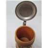 Image 4 : BROWN TANKARD STEIN WITH LID