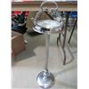 Image 1 : CHROME STANDING ASHTRAY (29.5" TALL)