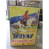 Image 1 : JOHN WAYNE MOVIE POSTER (WESTWARD HO) *28" X 40"* (REPRODUCTION)