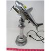 Image 1 : AIRPLANE DESK LAMP (LIGHTS UP) *RARE* (WORKS! NOTE: PROPELLER NOT COMPLETE)