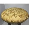 Image 2 : OAK STOOL (PADDED SEAT) *14" HIGH-SEAT 14" ACROSS*