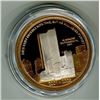 Image 1 : 2001 WORLD TRADE TOWERS COMMEMORATIVE COIN (MADE FROM DEBRIS TAKEN FROM THE WORLD TRADE CENTRE)
