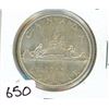 Image 1 : ONE DOLLAR COIN (CANADA) *1965* (SILVER)