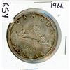 Image 1 : ONE DOLLAR COIN (CANADA) *1966* (SILVER)