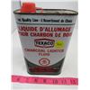 Image 4 : TEXACO CAMPTEX WHITE NAPTHA FOR CAMP STOVES, (TEXACO CHARCOAL LIGHTER FLUID-3/4 FULL, TEXACO NAPTHA-