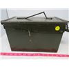 Image 2 : LOT OF 2 AMMUNITION BOXES (1-11" X 7" X 5.5" AND 1-10" X 7" X 3.5")
