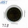 Image 1 : LARGE ONE CENT COIN (CANADA) *1887*