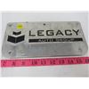 Image 2 : LOT OF 3 MUD FLAP DECAL PLATES (LEGACY AUTOGROVE, YORKTON DODGE, RIVERSIDE DODGE MELFORT) 10" X 5"