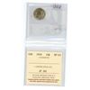 Image 2 : TEN CENT COIN (CANADA) *1918* (ICCS-EF-45) *SILVER*