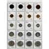 Image 1 : PAGE LOT OF 20 CANADIAN COINS (4 X $1-1970, 79, 80, 82) *4 X .50 CENT-1969, 73, 74, 97* (4 X .05 CEN