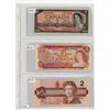 Image 1 : LOT OF 3 TWO DOLLAR BILLS (CANADA) *1954, 1974, 1986*