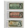 Image 1 : LOT OF 3 CANADIAN BANKNOTES (1-2-1 DOLLAR BILLS ) *1$-1954, 1$-1973, 2$-1954*