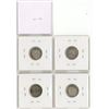 Image 2 : LOT OF 4 CANADIAN SILVER 10 CENTS 1910, 1913, 1917, 1918