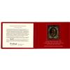 Image 1 : QUEEN ELIZABETH THE QUEEN MOTHER 80TH BIRTHDAY STAMP (MADE WITH 23K YELLOW GOLD & 12K WHITE GOLD OVE
