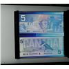 Image 4 : LASTING IMPRESSIONS W/ TWO $5 NOTES W/ MATCHING SERIAL NUMBERS