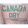 Image 2 : WOODEN POP CRATE (CANADA DRY) *17.5" X 12.5" X 12"*
