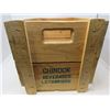 Image 2 : WOODEN POP CRATE (7-UP) *16.5" X 12.5 X 12"*