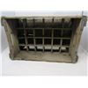 Image 4 : WOODEN POP CRATE (SICKS BOTTLING) *19.5" X 9" X 12"* (DEVIDED SLOTS)