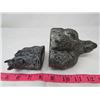 Image 3 : 5 WOLF ORIGINAL SCULPTURES (WOLVES, BEAVERS, BEAR, BEAR CUBS, SEAL)