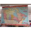 Image 1 : MAP OF CANADA (BY NIELSONS) * 40" X 58"*