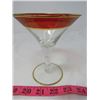 Image 3 : LOT OF 5 INDIANA GLASS MARTINI CUPS