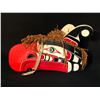 Image 2 : HAMATSA HAND CARVED AND PAINTED HEADDRESS FROM ALERT BAY, BC, WITH ARTICULATING BEAK AND CEDAR BARK