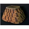 Image 3 : LARGE CHILCOTIN IMBRICATED, CHECKERED BURDEN BASKET, 11.5" X 18" X 21"