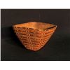 Image 2 : HAND WOVEN BURDEN BASKET FROM LYTTON, BC, WITH BANDING RED AND BLACK