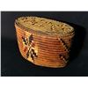 Image 2 : UPPER FRASER VALLEY FIRST NATION, OVAL STAR PATTERN LIDDED BASKET, 13.5" X 8" X 7.5"