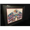 Image 2 : RICHARD HUNT, FRAMED LIMITED EDITION SILK SCREEN PRINT, "EAGLE HOUSE FRONT", 2/180, SIGNED ON
