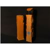 Image 3 : 2 NORTHWEST FIRST NATIONS HAND CRAFTED AND PAINTED TOTEM POLES, 13.5" AND 17.5" TALL