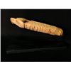 Image 2 : HAND CARVED FIRST NATIONS PIPE WITH COPPER FITTING AND STAND, EAGLE