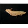 Image 2 : HAND CARVED FIRST NATIONS PIPE WITH COPPER FITTING AND STAND, RAVEN