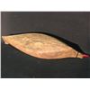 Image 4 : HAND CARVED AND PAINTED NUU-CHAH-NULTH WOODEN MODEL CANOE, 17.5" LONG