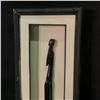 Image 2 : ZIMBABWEAN HAND CARVED TRADITIONAL WOOD STATUE IN FRAME, STATUE APPROX. 15" TALL, NOT INCLUDING